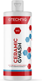 Gtechniq Car Shampoo, 2-in-1 Ceramic GWash and Hydrophobic Coating for Car Cleaning 17 fl oz | Cleans and Repels Dirt, Long-Lasting Protection and Shine, Easy to Apply