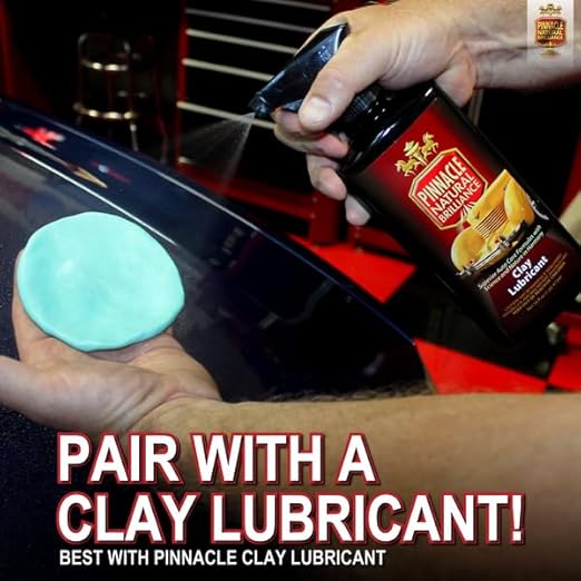 Pinnacle Ultra Poly Clay | High-Performance Clay Bar for Automotive Paint Decontamination | Removes Contaminants & Smooths Surface | Easy to Use | PIN-510K |16oz