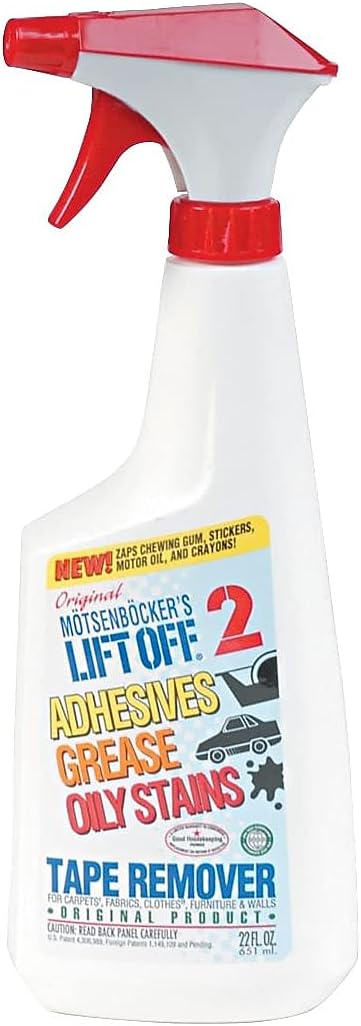 Motsenbocker's Lift-Off 40701 No. Tape/Stain Remover, 22oz Trigger Spray