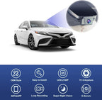 Fitcamx 4K Dash Cam Suitable for Toyota Camry 2021 2022 2023 2024 LE L XLE TRD XSE SE Hybrid (Gen8/XV70), OEM Look, 2160P UHD Video， WiFi & APP, Loop Recording, G-Sensor, Easy to Use, 64GB Card