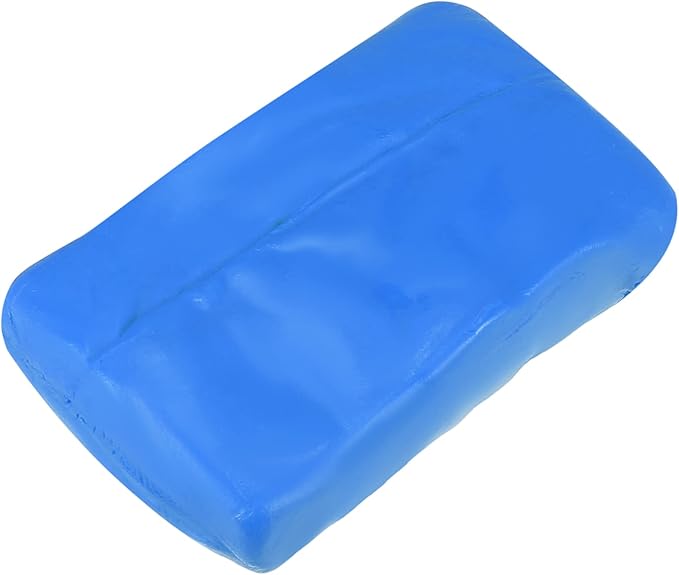 X AUTOHAUX Car Clay Bar Wash Mud Blue 100g Detailing Cleaning Polishing Tool for Cleaning Cars RV Boats Bus Coating