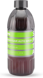 SPTA Snow Foam Shampoo, 16 FL OZ Wash & Gloss Foaming Car Wash Soap, High Suds Formula Foam Cannon Soap for Foam Blasters, or Bucket Washes, Safe on Paint, Clear Coat, and Wax, Green Tea Scent -CL002