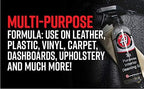 Adam's Polishes All Purpose Interior Cleaning Gel - Best For Detailing Leather Seats Vinyl Carpet Upholstery Plastic Rubber Interior Surfaces Floor Matts & Car Accessories Boat RV Parts (16 oz)