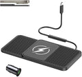 Car Charger for Ford Ranger 2024-2025, 20W Fast Charging Pad for Phones, Plug & Play Cord-Free Charging Pad with Step Design for Commutes Home Travel Use,A Type-C 30cm