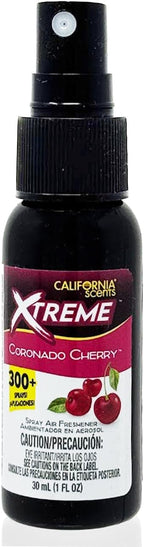 California Scents Xtreme 1 oz. Spray Air Freshener, Coronado Cherry, 2 Packs