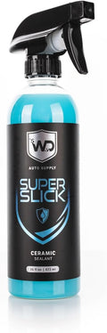 Super Slick Ceramic Sealant - Hydrophobic Ceramic Sealant with Gloss Amplifiers; Ready-to-Use Formula; Safe on All Exterior Surfaces - 16 oz