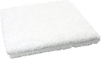 Autofiber Zeroedge Detailing Towel (Pack of 5) Edgeless Microfiber Polishing, Buffing, Window, Glass, Waterless, Rinseless, Car Wash Towels (White)