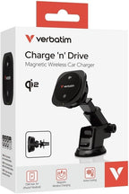Verbatim Charge 'n’ Drive Qi2 Magnetic Wireless Car Charger