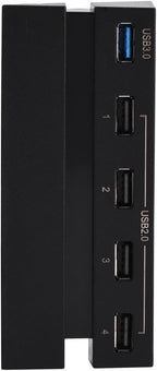 V BESTLIFE USB Hub, High Speed 5-Port USB Hub 2.0 & 3.0 Expansion Hub Game Console Controller Adapter