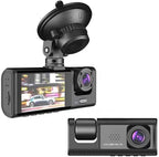 Dash Cam for Honda Odyssey 2015-2022 High-Definition Night Vision with Three Lenses Front Rear and Inside The Car Dual Recording
