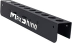 Maxshine Universal Detailing Brush Holder | Wall-Mount Organizer Holds Up to 10 Brushes | Rust-Resistant Iron Construction, Easy Installation for Garage, Car Care, Mobile & Home Use