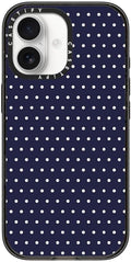 CASETiFY Impact iPhone 17 Case [Slim/Compatible with Magsafe / 8.2 ft. 4X Military Grade Drop Protection] - Nightie - Clear Black