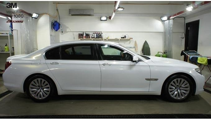 3M Car Wrap Roll 2080 Gloss White Gold Sparkle | GP240 | (5ft x 60ft (300 Sq/ft)) | Automotive Vinyl Wrap for Cars - Car Interior Wrap & Exterior | w/Free Instawraps Pro Glove