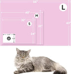 Stuffed Premium Soft Dog Blanket, Flannel Pink Stuff Cute Paw Print, 43 * 66 inches, Cat Blanket Puppy Supplies Dog Products Stuff Essentials