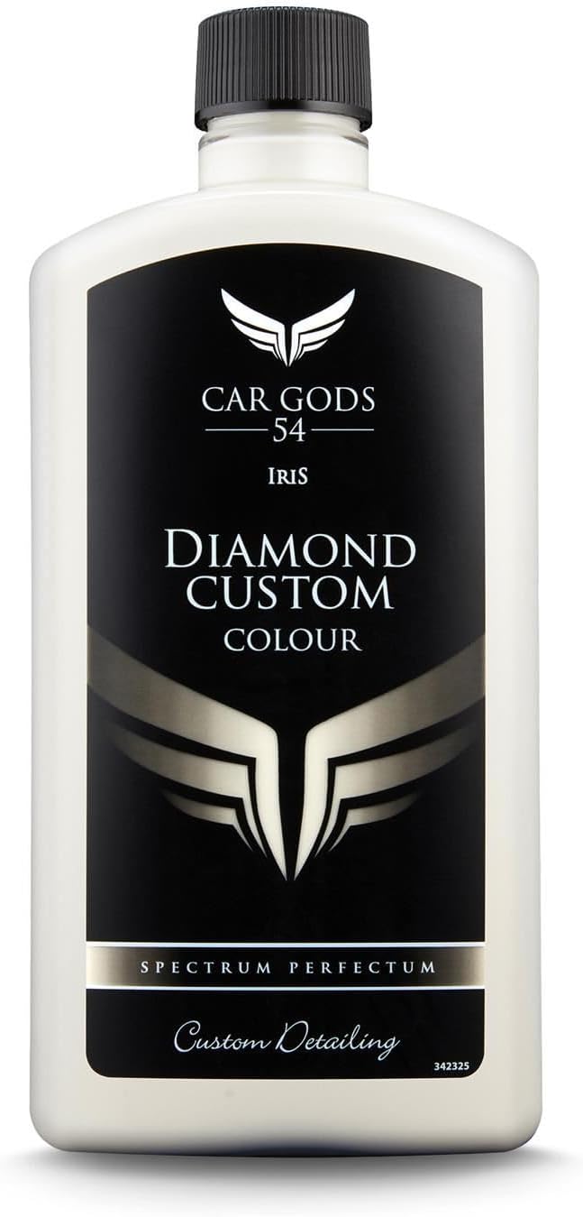 Car Gods Iris Custom Color Pearl 3-in-1 Polish Wax Color Restorer & Scratch Remover, 16 Colors Available, 17 Fl Oz