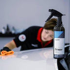 CARPRO Eraser Polish & Oil Remover - Ceramic Coating Prep, Complete Removal of Polishing Oils for Application of CQUARTZ Ceramic Coat, Anti-Static, Dust Free, No Silicone - 500mL (17oz) and Sprayer