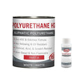 Rain Guard Water Sealers PU-0414 Polyurethane HD IsoFree Clear 2-Part Matte Finish Ready to USE Covering up to 75 Sq. Ft on New and Older Surfaces. 1 Quart Kit A and B - Masonry Sealer, Wood Sealer