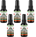 BluntPower (Bamboo Mist, 5 Pack) Concentrated Odor Eliminator and Diffuser Oil - Room Deodorizer, Odor Eliminator, and Smoke Eliminator Spray - Premium Oil Based Air Freshener & Odor Eliminator Spray