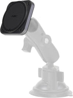 Heavy Duty Magnetic Phone Holder Base with 1" Ball for MagSafe iPhone 17-12 Series, Compatible with RAM mounts and Other B Size Ball Double Socket Arm