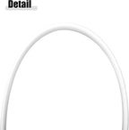 ACROPIX 2.5m 8.20ft 4mm 0.16" Transparent Universal PMMA Optic Fiber Side Glow Cable Fiber Optic Cable for Car - Pack of 1