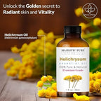 Majestic Pure Essential Oil with Glass Dropper - 100% Pure and Natural - Essential Oils for Diffuser, Aromatherapy, Soap and Candle Making, Helichrysum Essential Oil, Helichrysum Oil, 1 Fl Oz