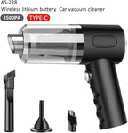 Mini car Vacuum Cleaner, Cordless, Suitable for Both Home and use, Handheld Wireless Portable Household