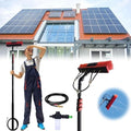 Telescopic Window Cleaning Brush - 3.6-10.8M Water Fed Pole with Soap Dispenser Perfect for Roof & High Window Cleaning Durable & Lightweight Cleaning Equipment