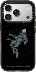 CASETiFY Impact iPhone 17 Pro Case [Slim/Compatible with Magsafe / 8.2 ft. 4X Military Grade Drop Protection] - Somehow, Someday - Clear Black