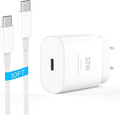 iPhone 17 16 15 Charger Fast Charging 10FT Cable, 30W USB C Charger Block for i Phone 15 16 16e 17 Air Plus Pro Max/iPad Pro/AirPods, PD USBC Power Adapter Wall Plug & Long Type C to C Cord