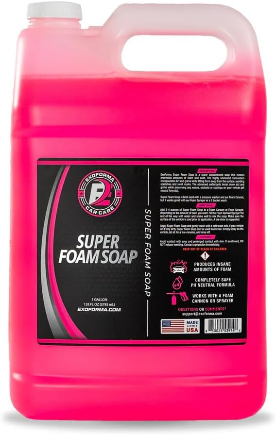 ExoForma Super Foam Soap - Gallon - Car Accessories
