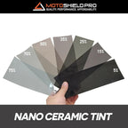 MotoShield Pro 5% VLT Nano Ceramic Window Tint for Car 20” in x 15’ ft 2PLY Roll High Heat Rejection & Glare Reduction Auto Tint Privacy Film, Rejects up to 99% IRR, 99% UV Blocking, Easy DIY Shrink