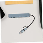 ARTIBETTER High- USB Hub for Laptop and Pc Compact Multi-Function Expansion Dock for Home Office and Travel Lightweight and Portable USB Expander Enhanced Connectivity Options