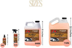 Leather Scent Air Freshener & Odor Eliminator, Premium Long-Lasting Fresh Leather Smell for Cars, Trucks, SUVs, RVs & More, Nonstaining - 16 fl oz