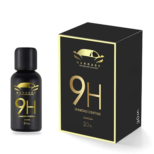 Ceramic Coating for Cars, Mr Fix 9H Nano Sealant for Auto Detailing, Anti Scratch Hydrophobicty High Gloss Paint Protection Pro