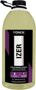 Vonixx Izer Iron Remover| pH-Neutral, Non-Acidic Formula | Easy Application | Reduced Odor Formula | Keep Your Vehicle Looking Like New | Car Detailing Supplies | 101.4 fl oz (3L)