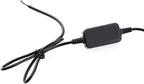 Ultra Compact USB Direct Hardwire Adapter Kit, Waterproof Power Cord Supply Port Car Hard Wire Charger Charging Cable Socket Step Down Converter Outlet for Motorcycle Smart Phone GPS Dash Camera