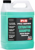 P&S Professional Detail Products Extractor Shampoo – Foam-Free Carpet & Upholstery Cleaner – 60:1 Concentrate – pH Balanced for All Materials – For Carpet Extractors – 1 Gallon