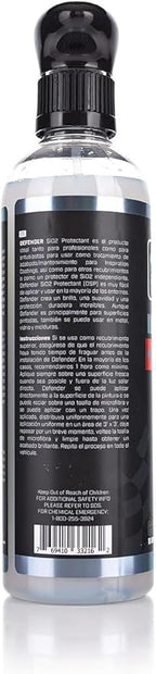 P & S Professional Detail Products Defender SiO2 Protectant Coating Topper & Standalone Sealant High-Gloss, Slick Finish Easy Spray & Wipe Renny Doyle Double Black - 16 oz Spray