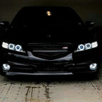 iJDMTOY 72-75mm Size Xenon White LED Halo Ring Lighting Kit for Automotive Accent/Ambient or Retrofit Decoration