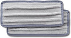 Unger SpeedClean Indoor Window Cleaner Replacement Pads, Remove Dirt, Grim, and Dust, Works with All Glass Cleaners and Solutions, Cleaning Supplies, Reusable and Machine Washable