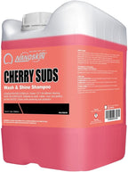 Nanoskin CHERRY SUDS Foaming Car Wash Concentrated Shampoo 5 Gallons for Foam Cannons, Foam Guns, Bucket Washes | Pressure Washer Safe, Cherry-Scented Soap | Ideal for Cars, Trucks, Motorcycles, RVs