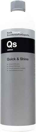 KOCHCHEMIE Quick & Shine Allround Finish Spray - Cleans, Maintains, and Preserves All Smooth and Painted Surfaces; Ideal for Quick Finishing and Showroom Exhibition Use (1 Liter)