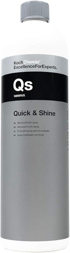 KOCHCHEMIE Quick & Shine Allround Finish Spray - Cleans, Maintains, and Preserves All Smooth and Painted Surfaces; Ideal for Quick Finishing and Showroom Exhibition Use (1 Liter)
