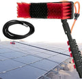 Telescopic Window Cleaning Brush - Extendable Water Fed Pole for Solar Panel & Conservatory Roof Cleaning - Outdoor Washing Equipment with Durable Brush Head