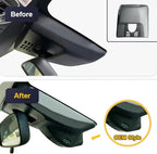 Fitcamx Front 2K+Rear 1080P Dash Cam Adapts for Toyota Corolla 2023-2026 Sedan Hybrid Hatchback, OEM Style, Dual HD Video, Built-in WiFi & APP, Loop Recording, G-Sensor, Easy to Set, 64GB Card