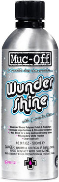 Muc-Off Wundershine, 16.9 fl oz - High-Performance Car Polish, Motorcycle Polisher and Detailer - Bodywork and Metal Polish for Bikes, Motorbikes, Cars