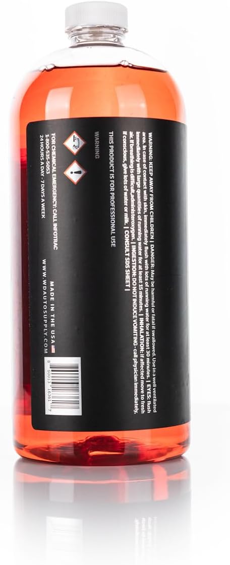 Cherry Suds Car Wash Soap - pH-Balanced Soap Creates Thick Foam in A Bucket; Safe on Waxes, Coatings, and Sealants; High Lubricity; Cherry Scent - 32 oz