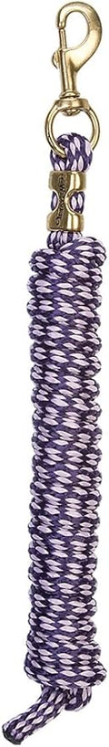 Weaver Equine Performance Lead Rope, Long Horse Lead Rope with Quick Halter Attachment, Soft Comfort Grip, Barn Horse Tack for Daily Use & Showing