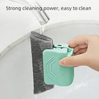 Magic Window Track Cleaner, 2024 Upgraded Window Groove Cleaning Brush Tools Set, Hand-held Window Track Cleaner Brushes Tools Set for Window lides Gaps Tile Lines Shutter Car Vents (Gray 3PCS)