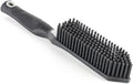Detail Factory - Pet Hair Brush - Triangular Wedge Tip - Rubber Bristles to Trap and Remove Hair - Metal-Free Design - Rubberized ProGrip Ergonomic Design